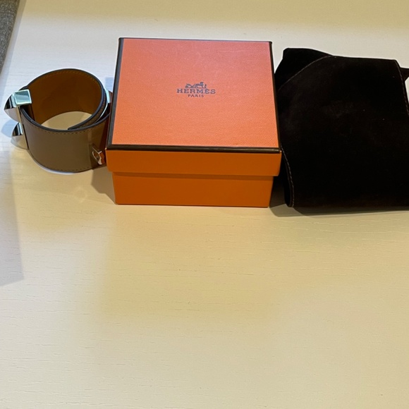 Hermès Collier de Chien Gris Asphalte - Picture 7 of 7